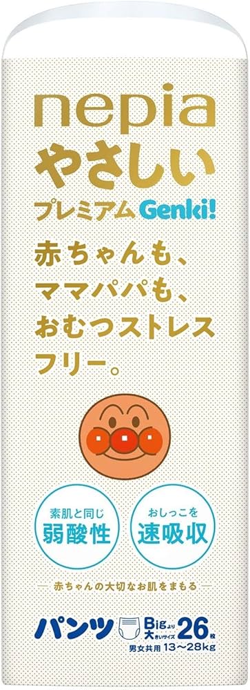 チャコ先輩【パンツ Big】ネピア GENKI! ①②③ 王子ネピア ネピア