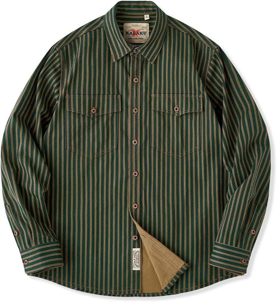 Amazon.co.jp: [karaku] シャツ 長袖 メンズ カジュアル ビジネス