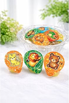 Amazon.co.jp: エースベーカリー どうぶつえんゼリー 業務用 100個入り