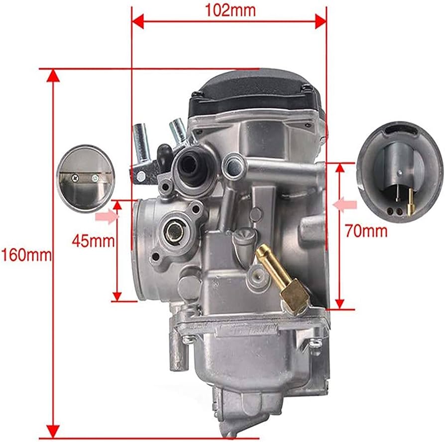Amazon | CVキャブ，キャブレター交換 CV 40mm カーブ ハーレー