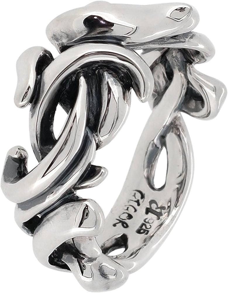 Amazon | [ジゴロウ] GIGOR レセストM シルバー925 リング 7～25号 (7