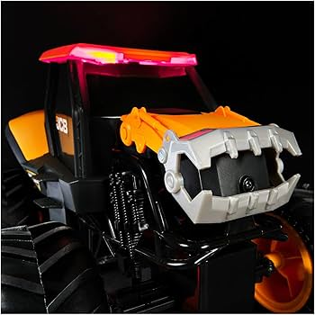 Amazon.com: Monster Jam JCB DIGATRON Remote Control Truck, 1:15