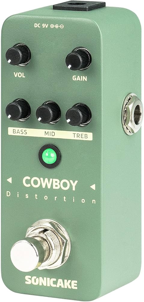 Amazon | SONICAKE ディストーションギターペダル ミニハイゲイン