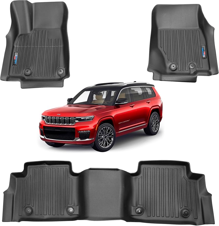 Amazon.co.jp: 自動車用3Dフロアマットセット ジープ グランド