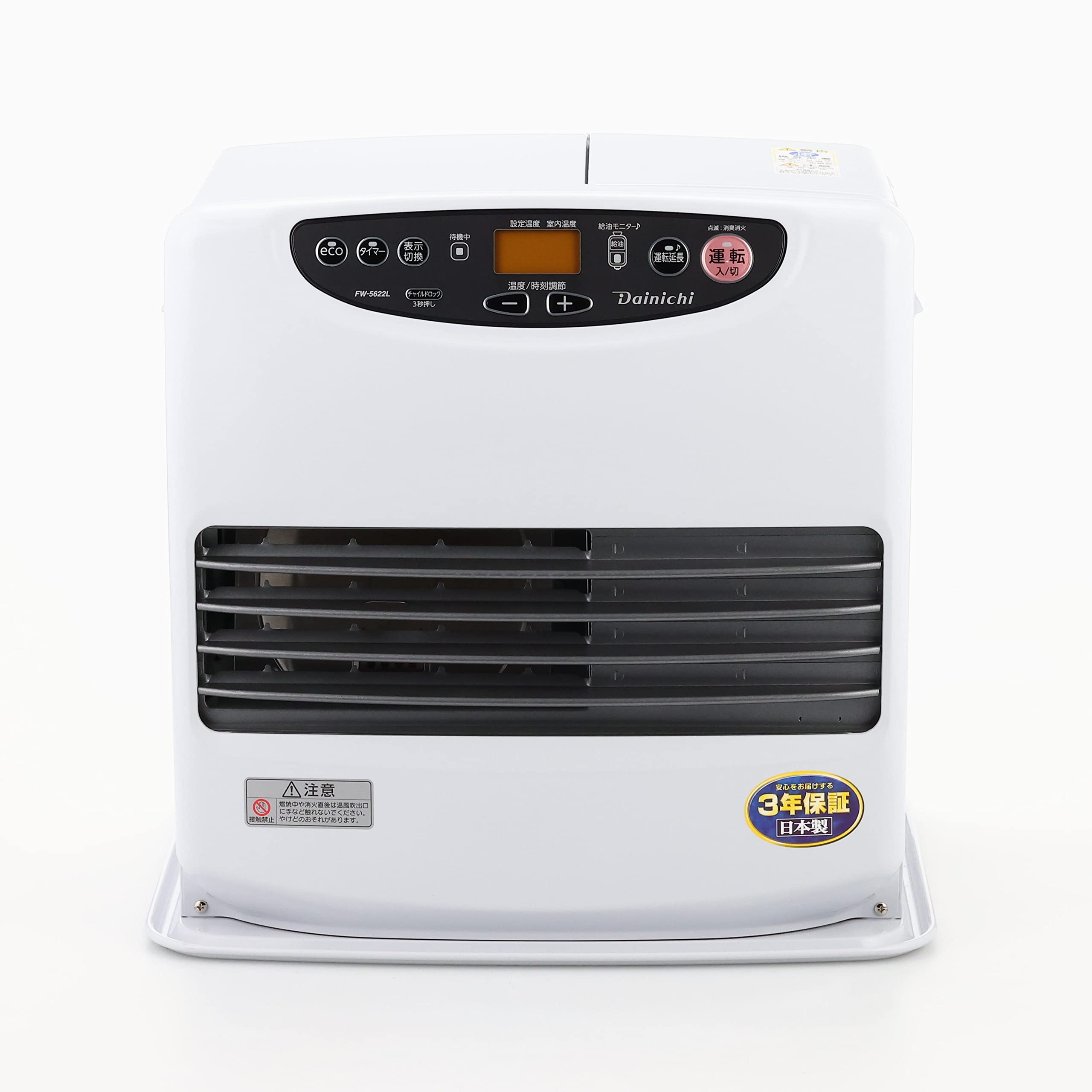 Amazon.co.jp: Dainichi FW-5622L-W Petroleum Fan Heater (Wood up to