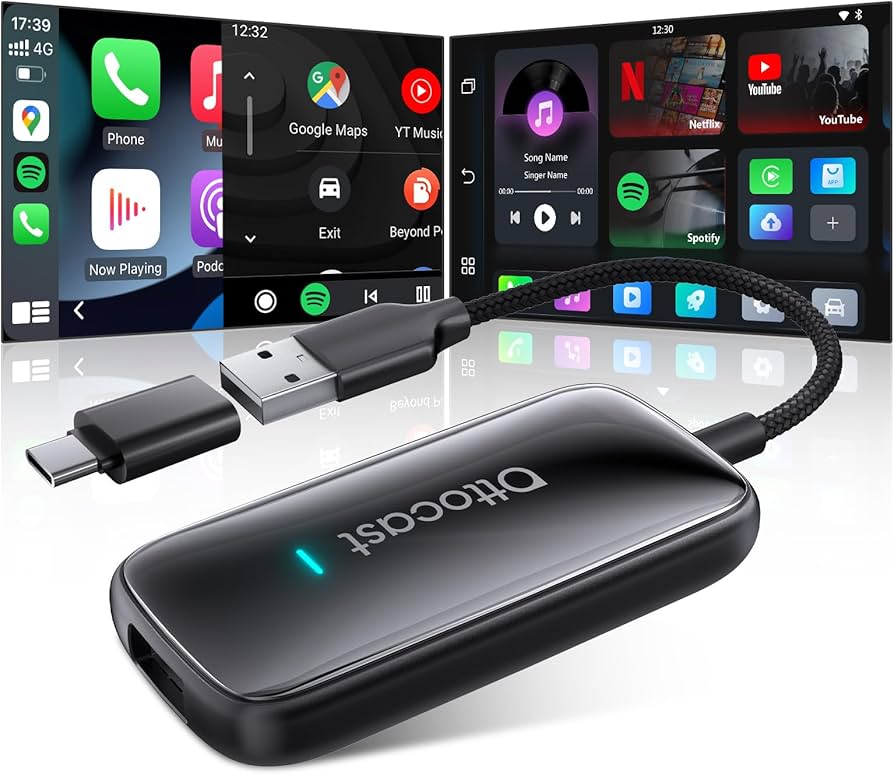 Amazon.com: OTTOCAST Play2Video Ultra CarPlay Ai Box & Wireless