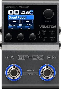 Amazon.co.jp: Valeton GP-50 マルチエフェクトプロセッサー/SnapTone