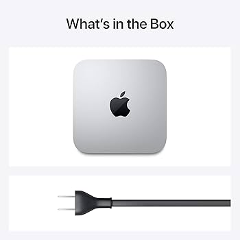 2020 Apple Mac Mini with Apple M1 chip (8GB RAM, 256GB SSD Storage