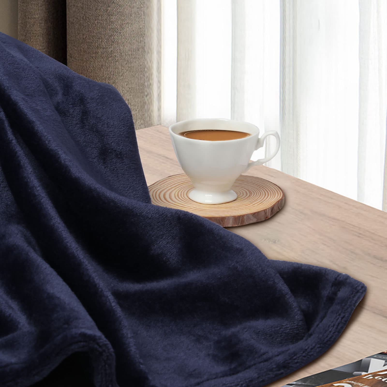 Amazon｜Umi(ウミ) - ブランケット 毛布 フランネル 柔らかく肌触り