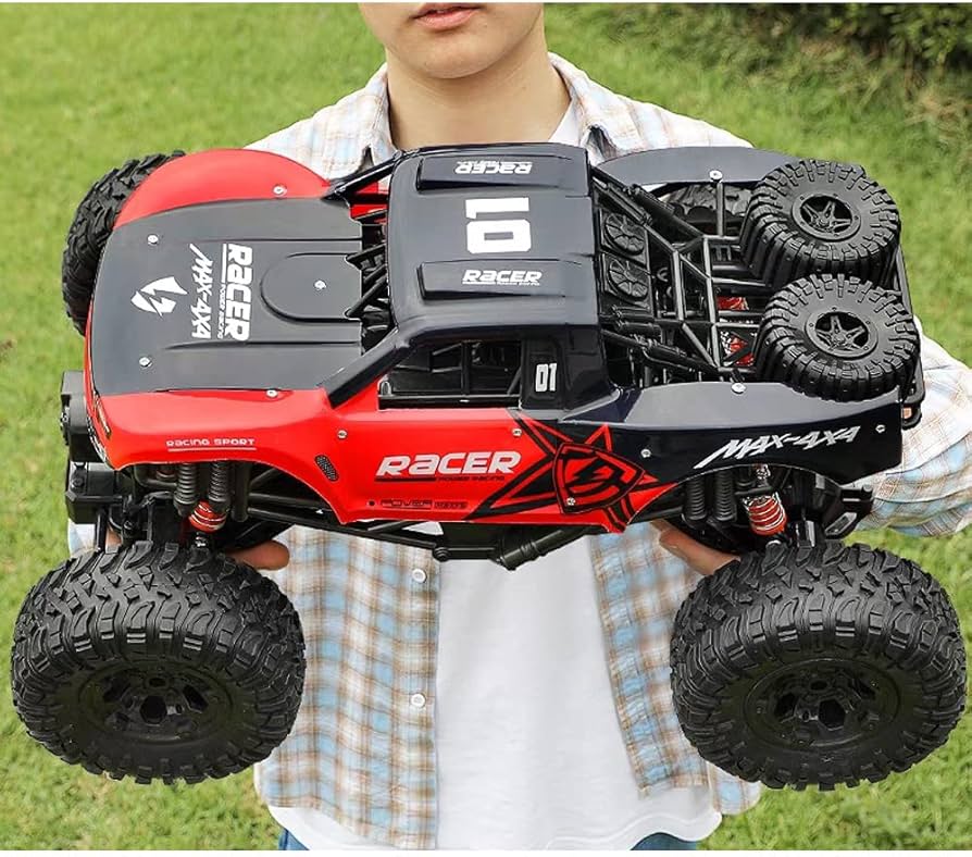 Amazon.co.jp: 35CM大型RCカー水陸両用ビッグフットエレクトリック1:10