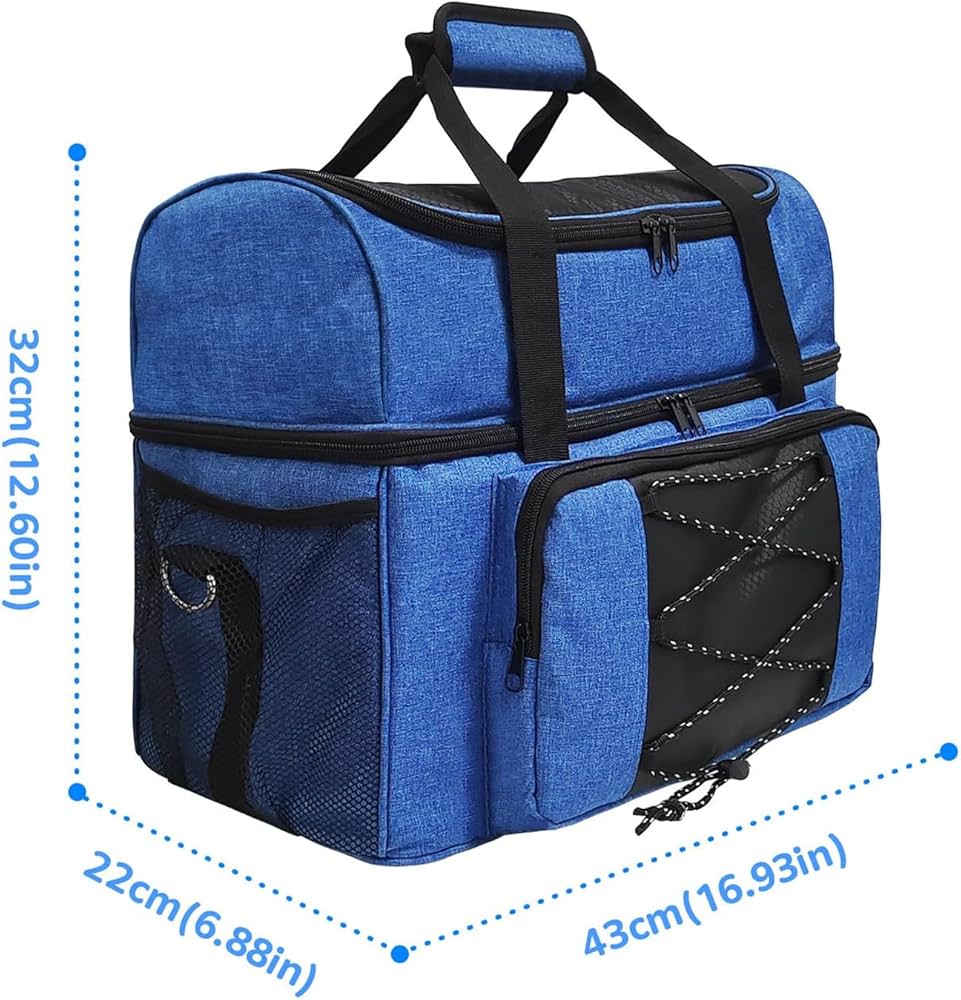 Amazon | ボウリング バッグ 2個用 ボーリングバック シューズ収納付き