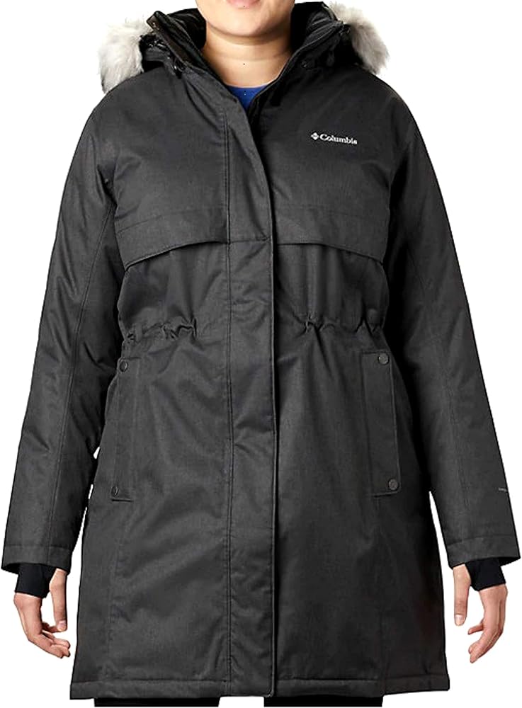 Amazon | Columbia Women's Plus Apres Arson II Long Down Jacket