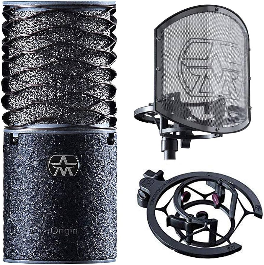 Amazon.com: Aston Microphones Origin Black Bundle Production Kit