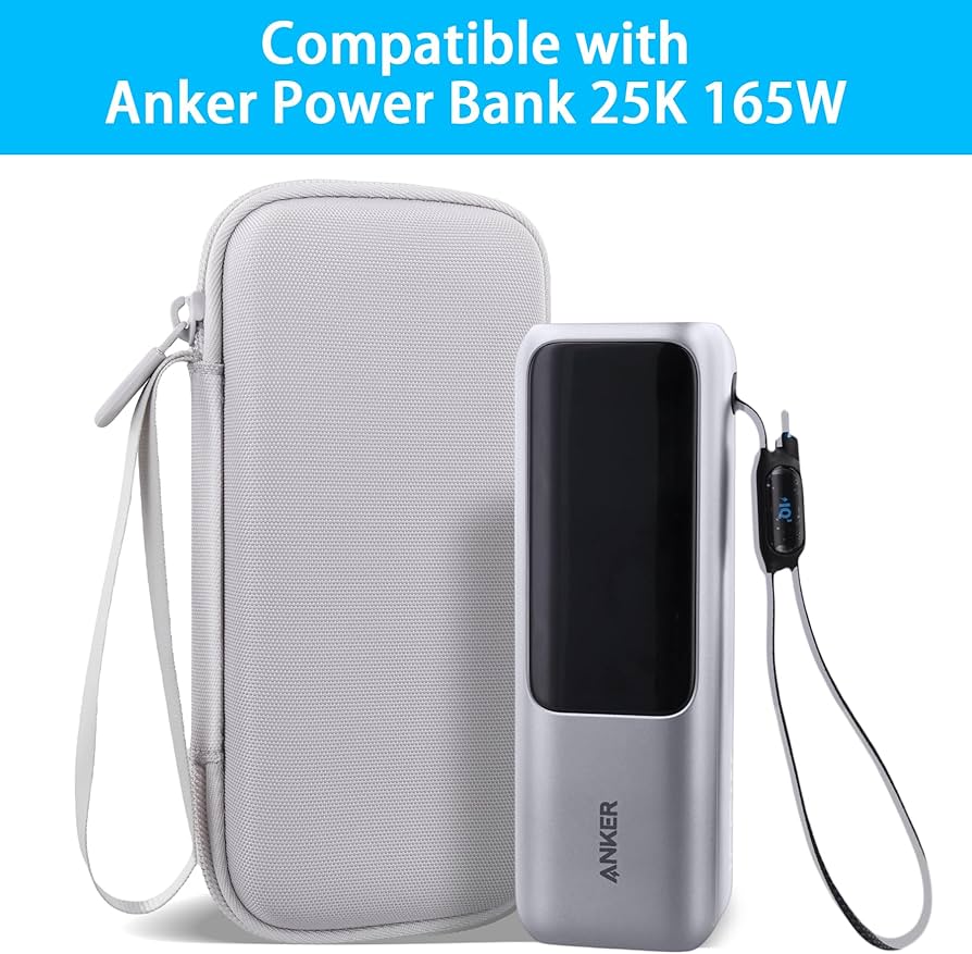 Amazon.co.jp: （ケースのみ）Anker Power Bank (25000mAh, 165W