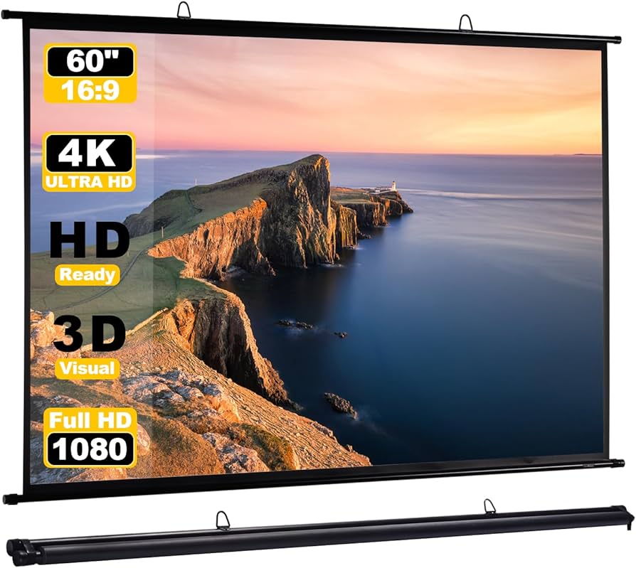 Amazon | プロジェクター スクリーン 吊り下げ、スクリーン