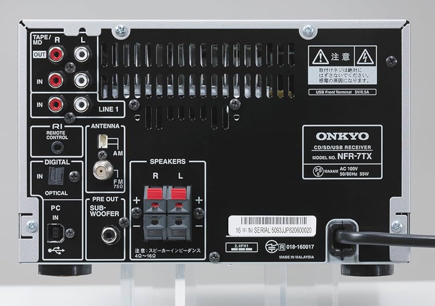 Amazon.co.jp: ONKYO Bluetooth/ CD/SD/USB/ハイレゾ対応 ミニコンポ