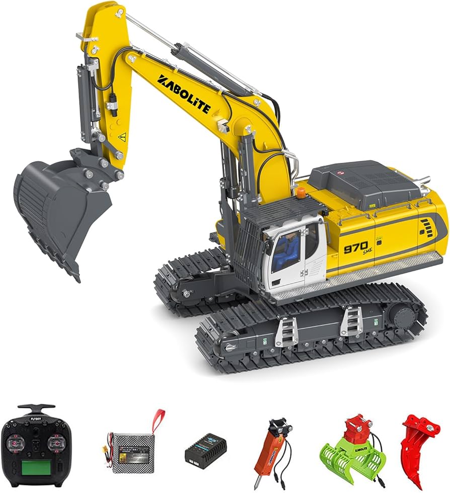 4200XL油圧 ラジコン ショベルカー パワーショベル サウンドモジュール搭載