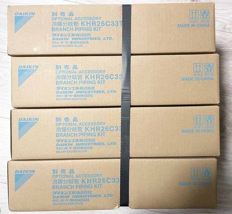 Amazon.co.jp: オーケー器材 ダイキン KHR26C33T エアコン用 冷媒分岐