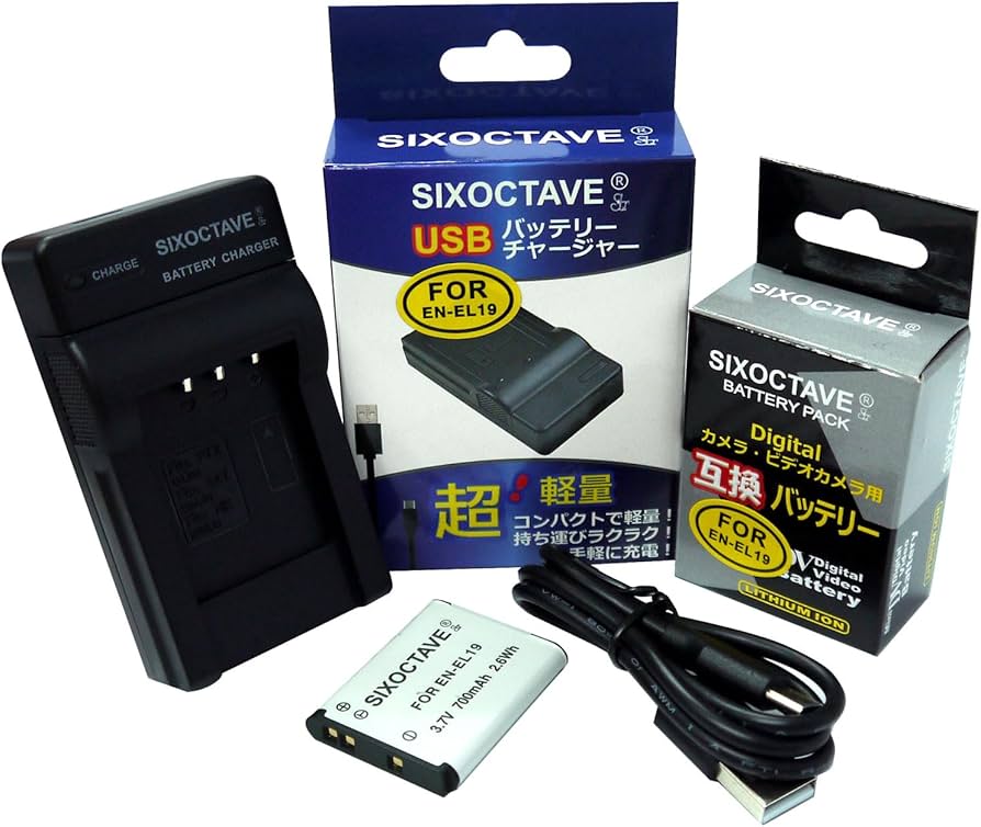 Amazon | str ニコン 用 EN-EL19 ソニー 用 NP-BJ1 互換バッテリー と