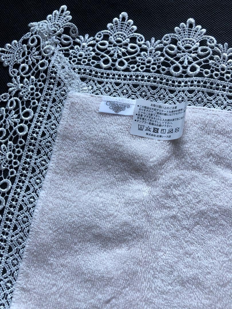Amazon.co.jp: 近沢レース 大判 ひざ掛け タオル ハンカチ レース