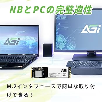 Amazon | AGI AI298 512GB SSD PCIe NVMe M.2 2280 Gen3x4 3D NAND