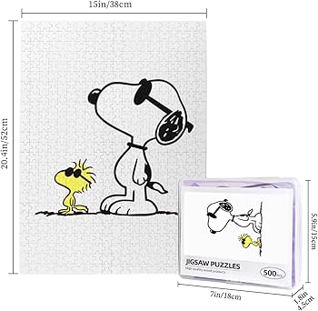 Amazon.co.jp: ジグソーパズル スヌーピー 500ピース 木製パズル 知育