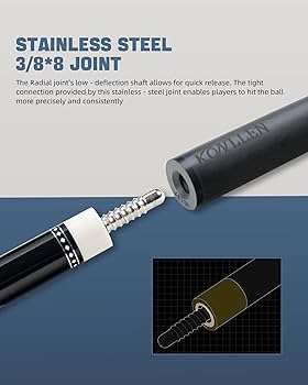 Amazon.co.jp: KONLLEN カーボンファイバープールキュースティック 58