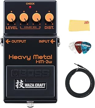 Amazon.com: Boss HM-2W Heavy Metal Distortion Pedal Bundle with