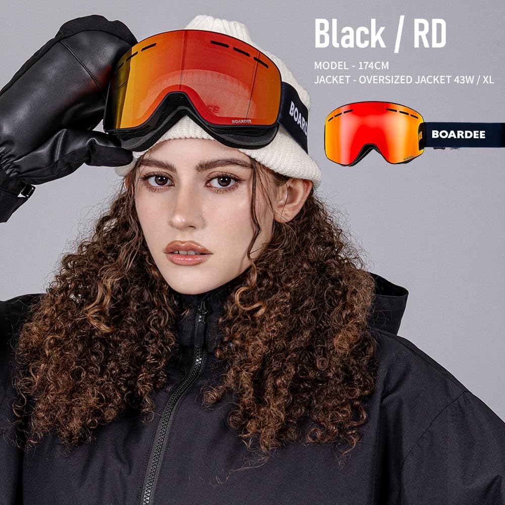 Amazon | [BOARDEE] スノボ ゴーグル メンズ レディース