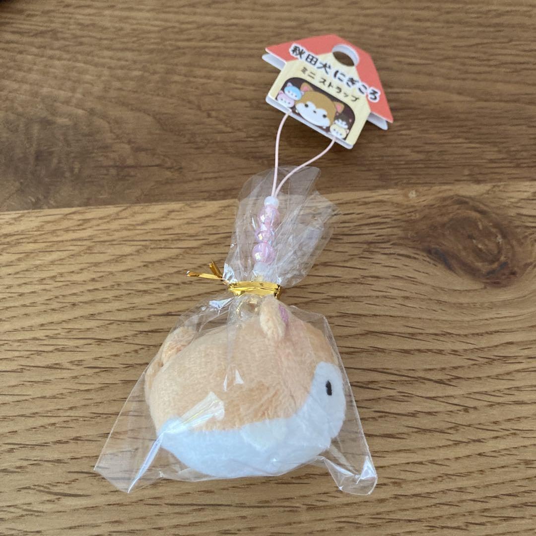 秋田犬キューピー ストラップ 93個セット 秋田犬キューピー ストラップ