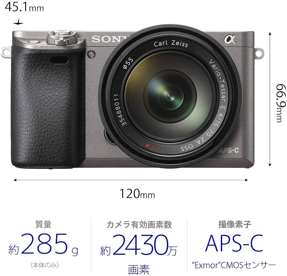 Amazon | SONY(ソニー) ミラーレス一眼 α6000 ボディ グラファイト
