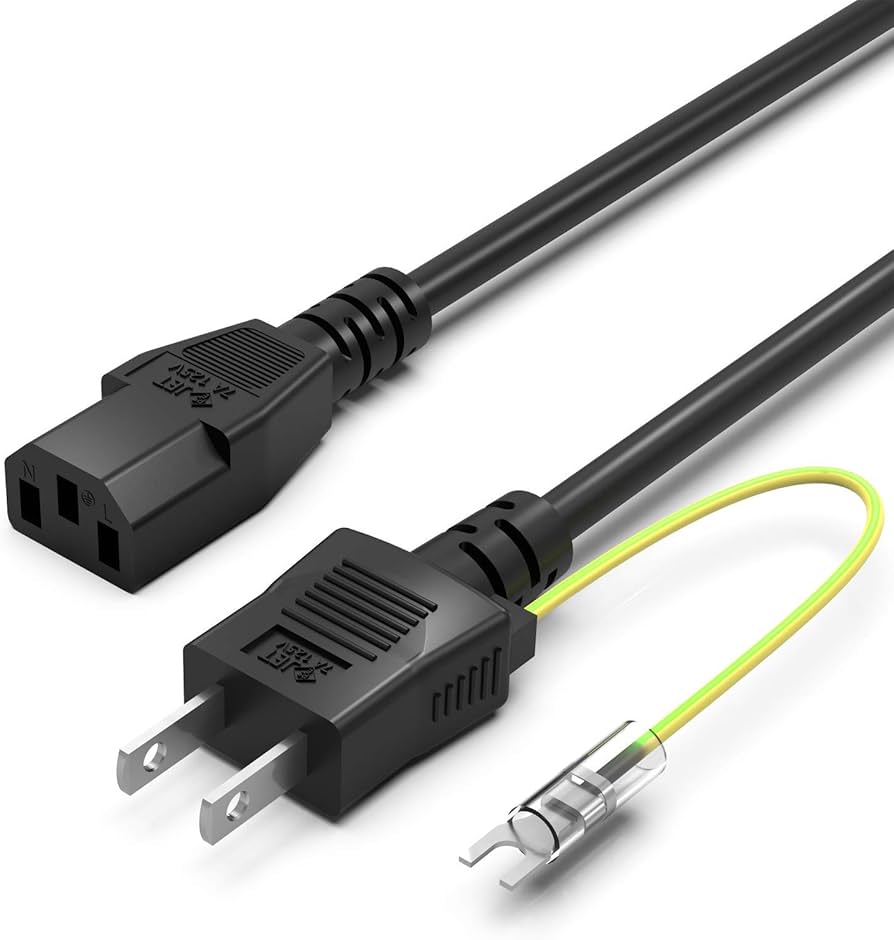 Amazon | エプソン互換用 プロジェクター 電源コード｜IEC C13–NEMA 5