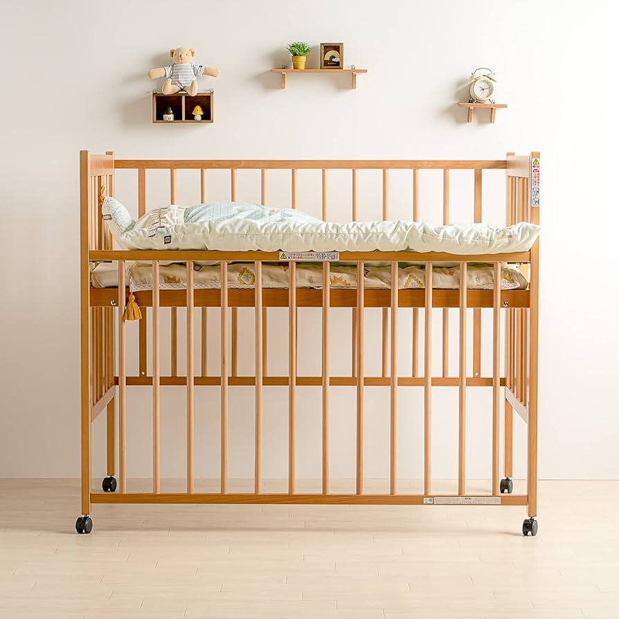 Amazon.co.jp: Made in Japan Wooden Baby Crib 