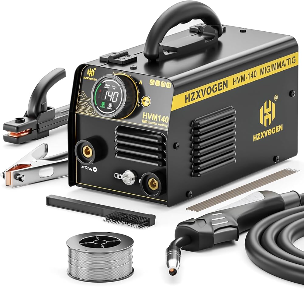 Amazon | H HZXVOGEN 【2025年 溶接機】 半自動溶接機 最大出力140A