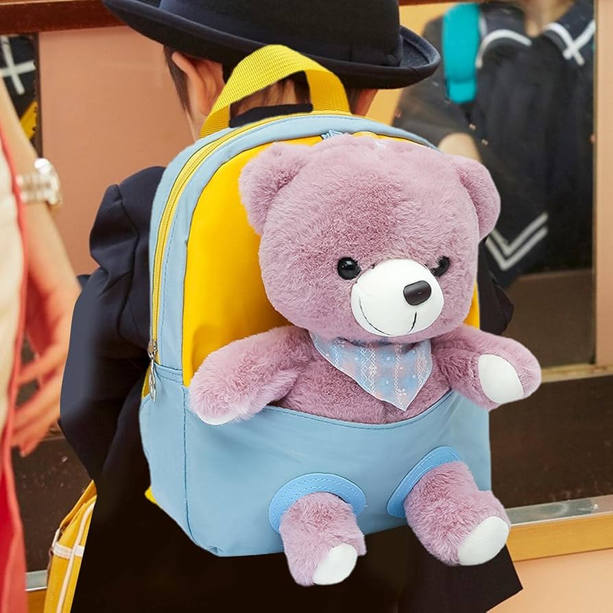 Amazon.co.jp: テディベア バックパック | 幼稚園用キッズリュック