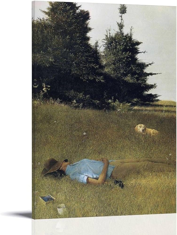 Amazon.co.jp: ADISLE(アディサイく) アンドリュー・ワイエス絵画