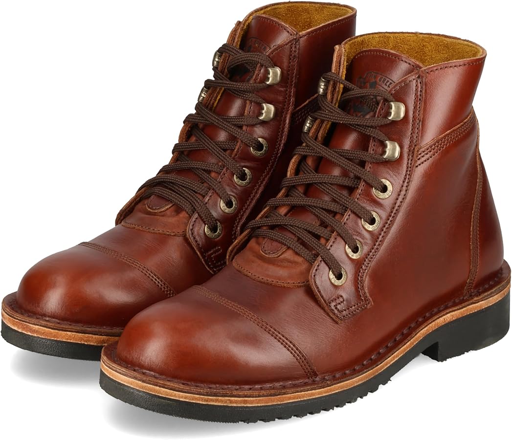 Amazon.com | JIM GREEN Numzaan Boots Lace-Up Water Resistant Full