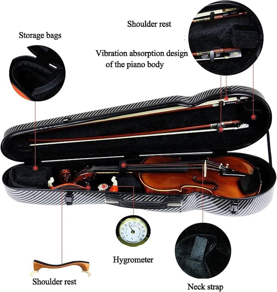 Amazon.co.jp: バイオリンケース Violin Case 4/4 フルサイズ