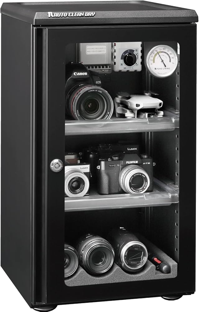 Amazon | 東洋リビング (Toyo Living) 防湿庫 ED-55CAT2(B) 【オート