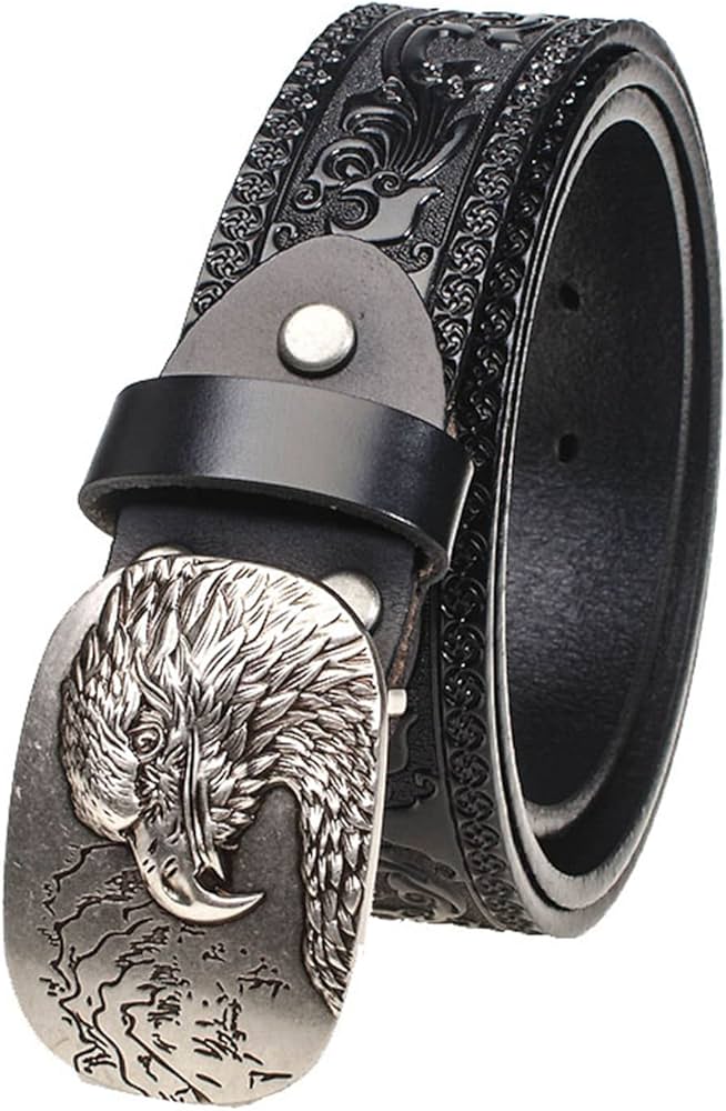 Amazon.co.jp: ベルト メンズ 革,革ベルト ジーンズ用カービング柄型