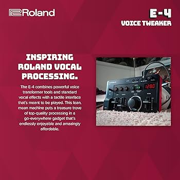 Amazon.com: Roland AIRA Compact E-4 VOICE TWEAKER| Vocal