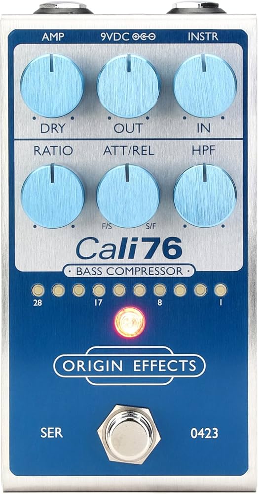 Amazon.com: Origin Effects Cali76 Bass Compressor Pedal - Super