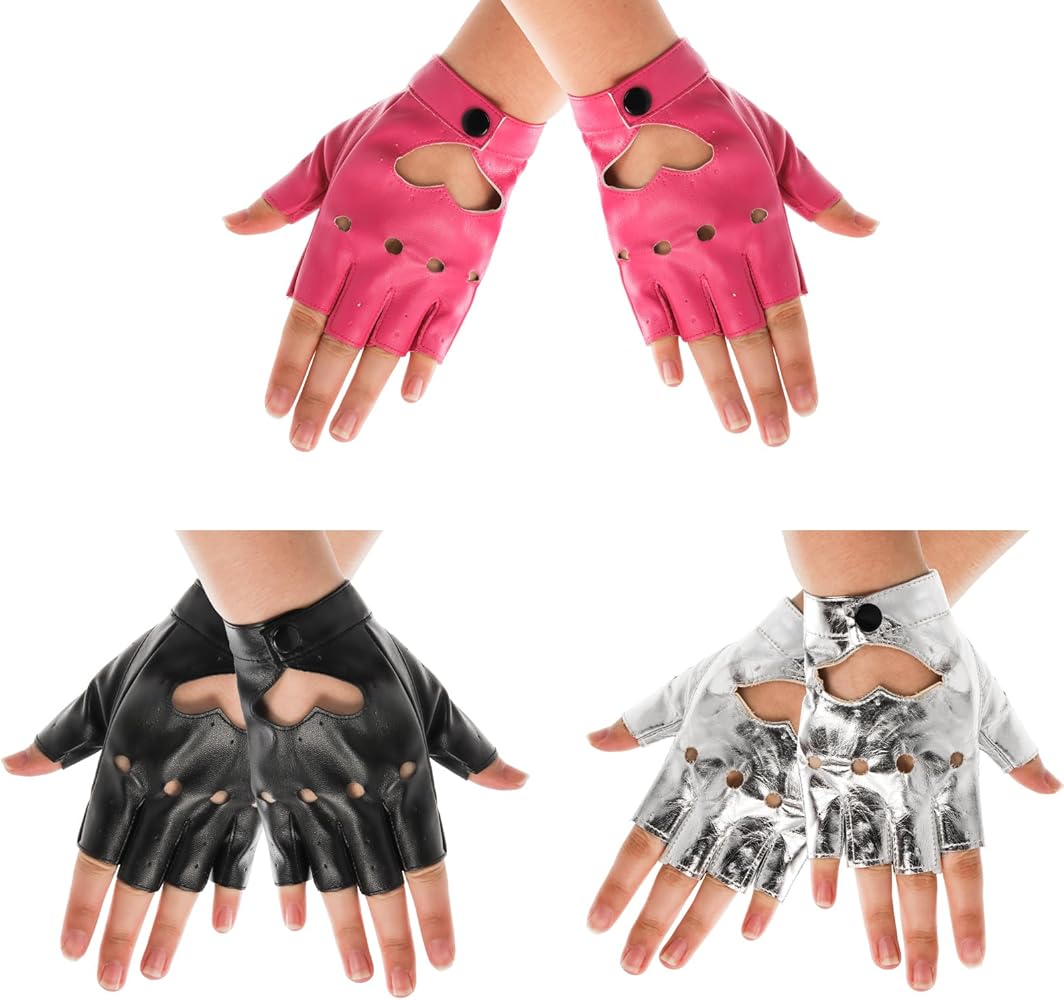 Amazon.com: Goaste 3 Pack Half Finger Dance Gloves, Durable Jazz