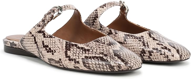 Amazon.com | Naturalizer Women's Apple Mule Beige Snake Print 5 M