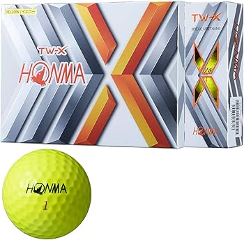 Amazon | ホンマ ゴルフ ボール TW-X 1ダース 12球入り ホワイト