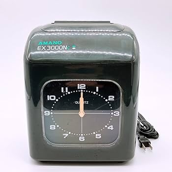 Amazon.co.jp: アマノ 電子タイムレコーダーEX3000NCB EX3000Nc-B