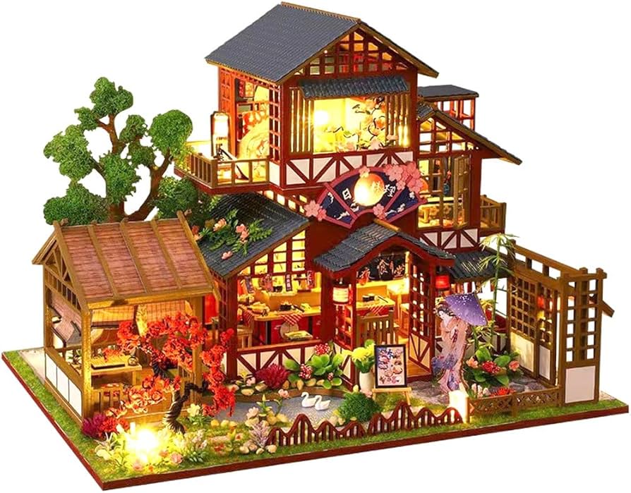 Amazon.co.jp: moin moin 1/24 ドールハウス ミニチュア 手作りキット