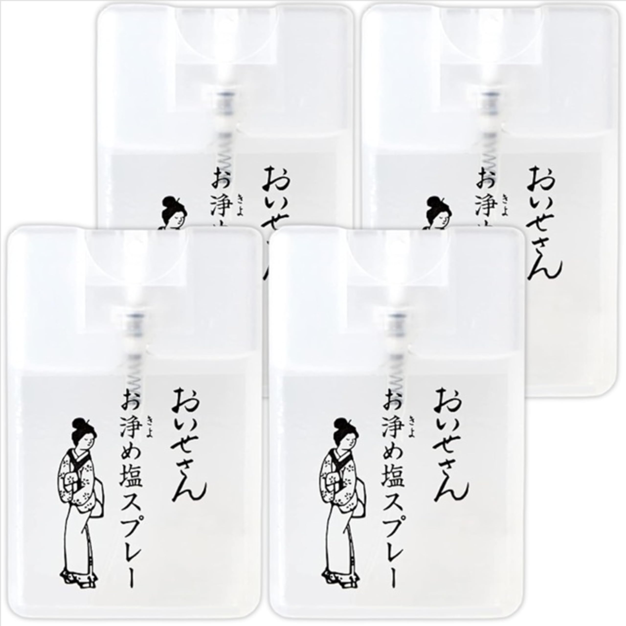 Amazon.co.jp: 【4個セット】おいせさん お浄め塩スプレー 17ml