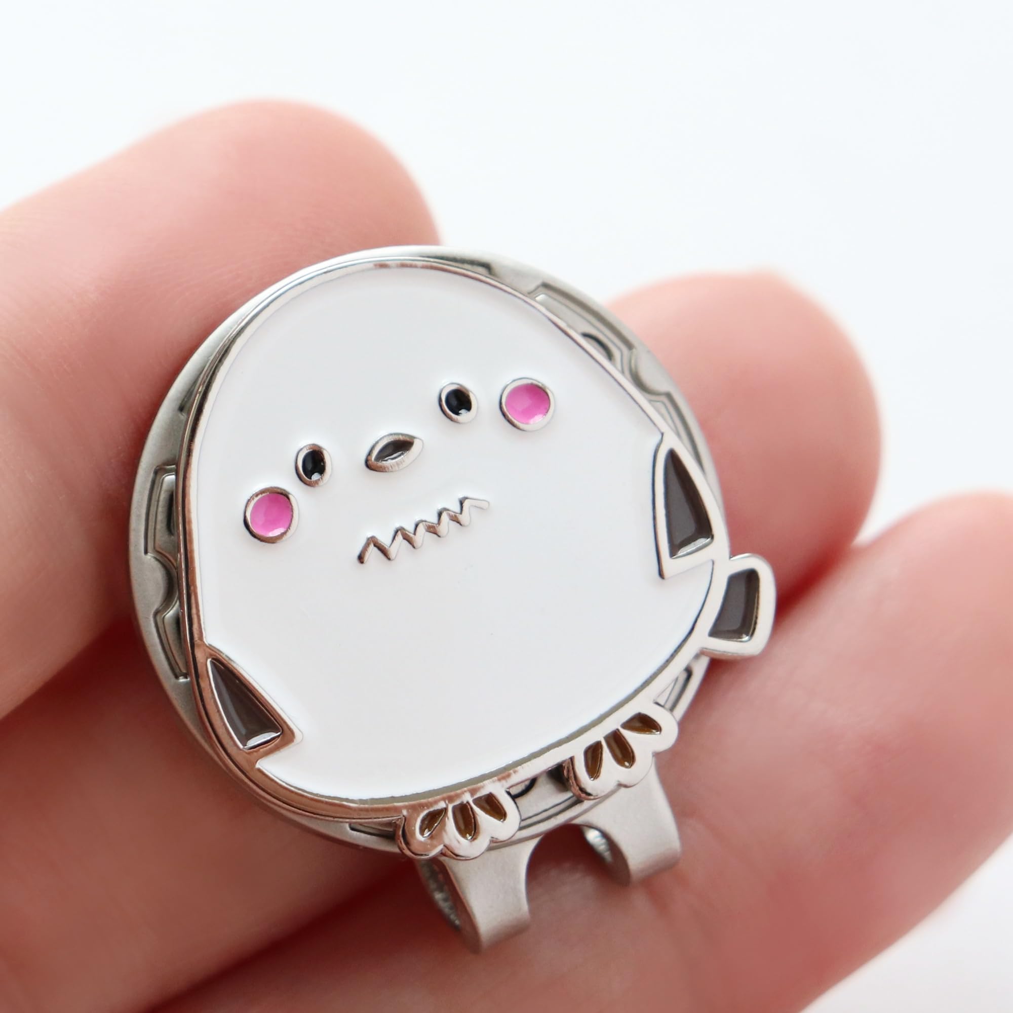 Amazon | ゴルフマーカー シマエナガ ハットクリップ マグネット（磁石