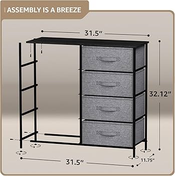 Amazon.com: Sorbus Dresser with 8 Drawers - Chest Organizer Unit